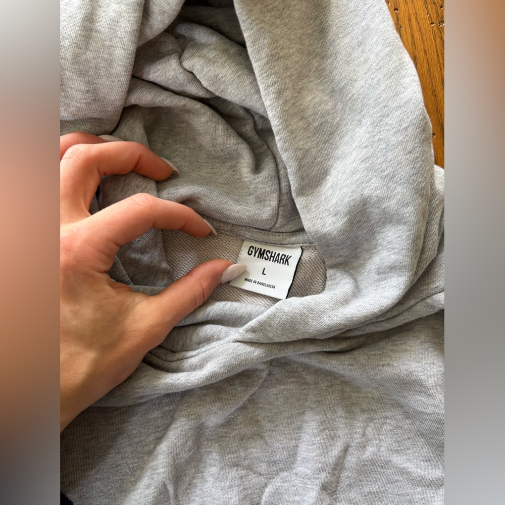 Gymshark Rest Day Gray Hoodie